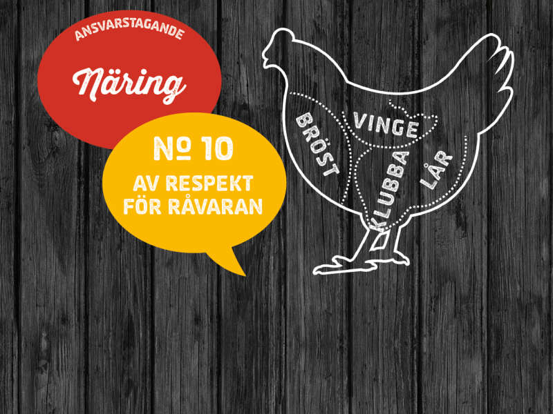 10) Respekt för råvaran