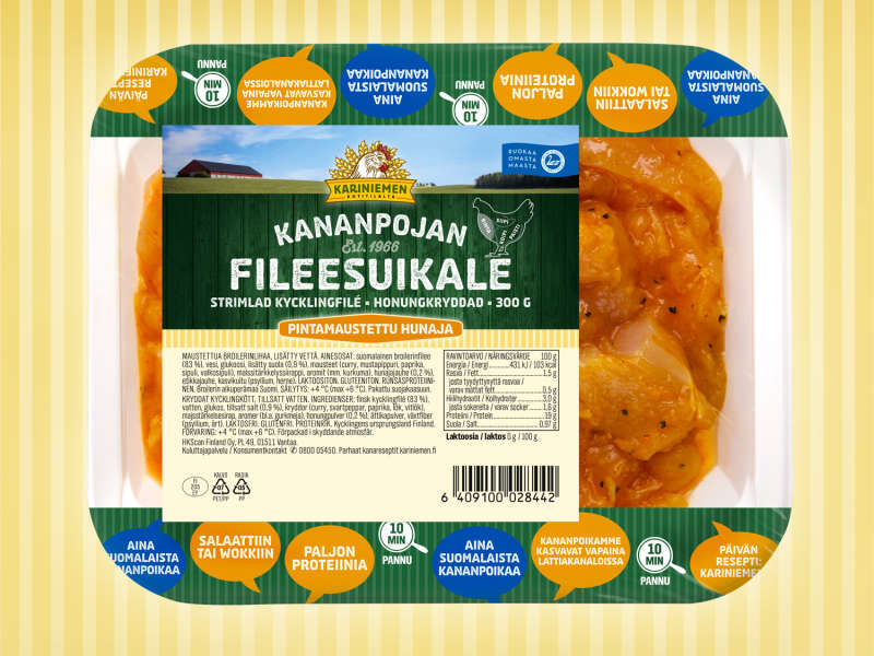 Kariniemen Kananpojan Fileesuikale hunaja Kariniemen Kananpojan Fileesuikale hunaja