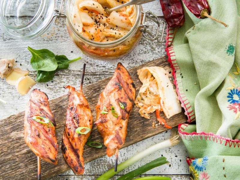 Kanavartaat ja korealainen pika-kimchi