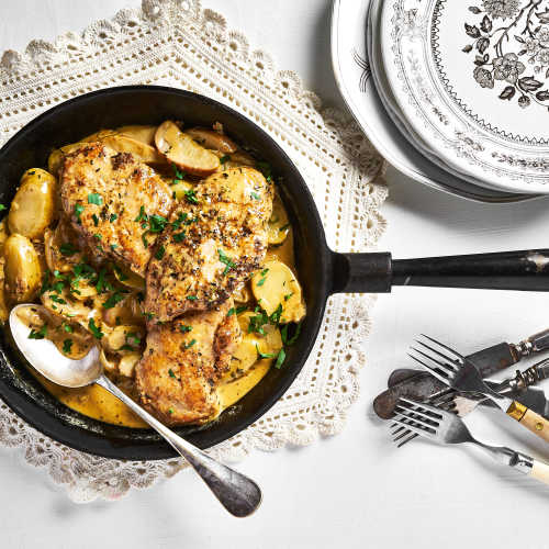 Normandian one pot siiderikana