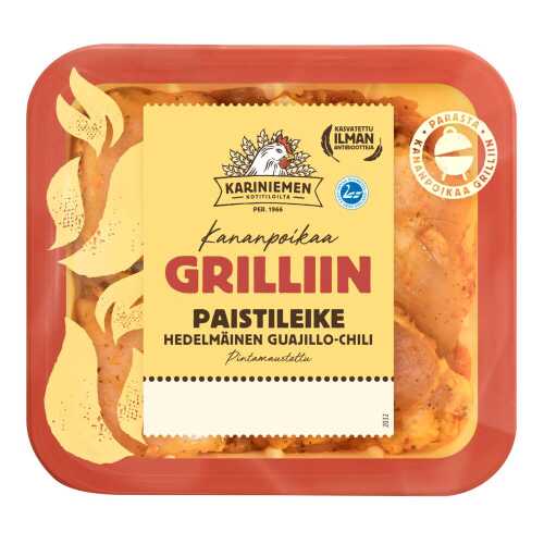 Kariniemen Kananpojan Paistileike Hedelmäinen Guajillo-chili