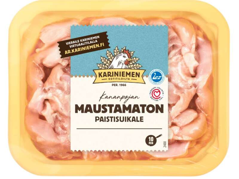 Kariniemen Kananpojan Paistisuikale maustamaton Kariniemen Kananpojan Paistisuikale maustamaton