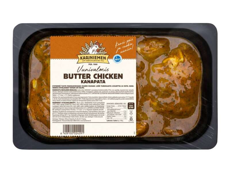 Kariniemen Kananpojan Butter chicken Kariniemen Kananpojan Butter chicken