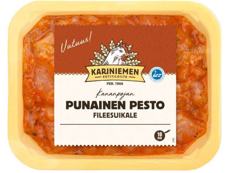 Kariniemen Kananpojan Fileesuikale punainen pesto Kariniemen Kananpojan Fileesuikale punainen pesto