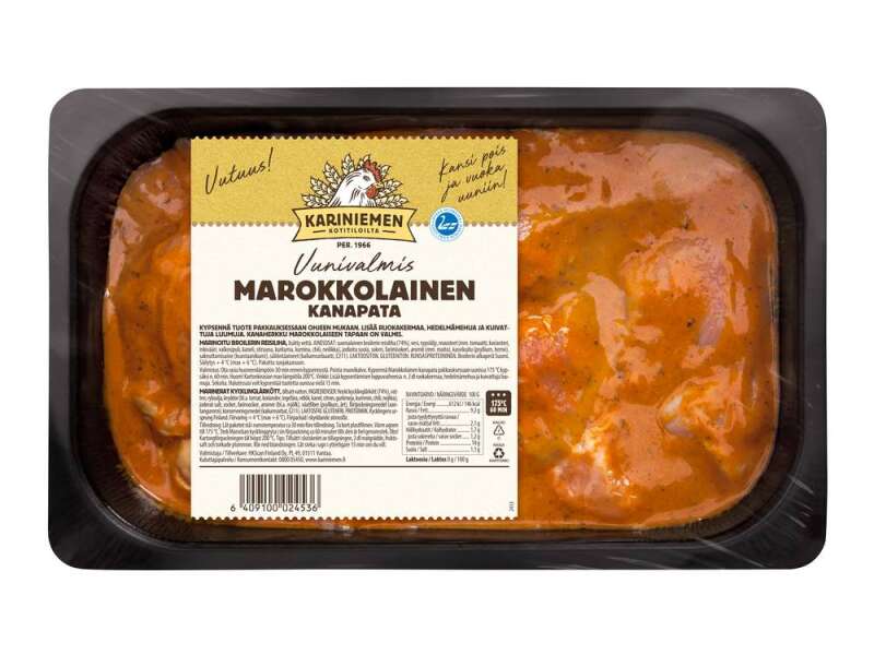 Kariniemen Kananpojan Marokkolainen kanapata Kariniemen Kananpojan Marokkolainen kanapata