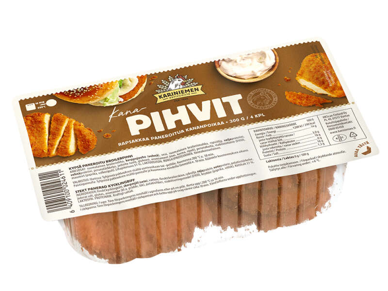 Kariniemen Kananpojan Paneroidut pihvit Kariniemen Kananpojan Paneroidut pihvit