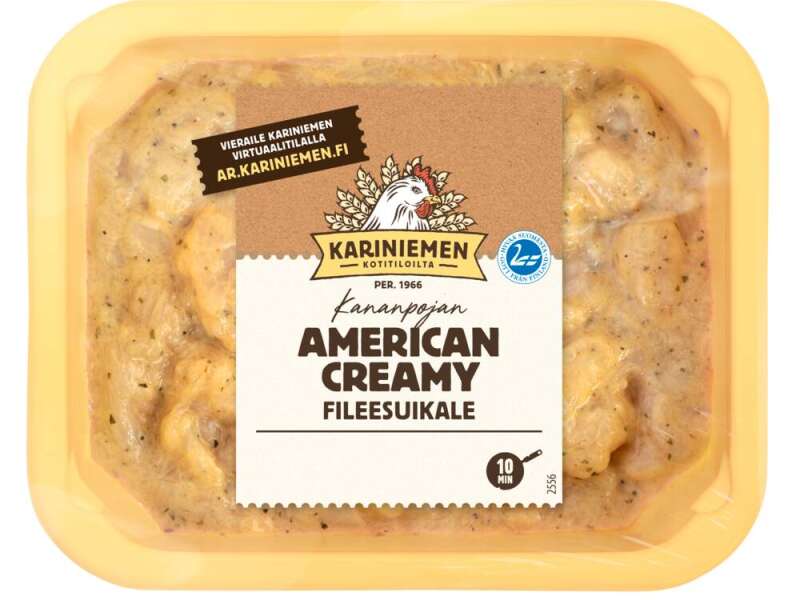 Kariniemen Kananpojan fileesuikale American Creamy Kariniemen Kananpojan fileesuikale American Creamy