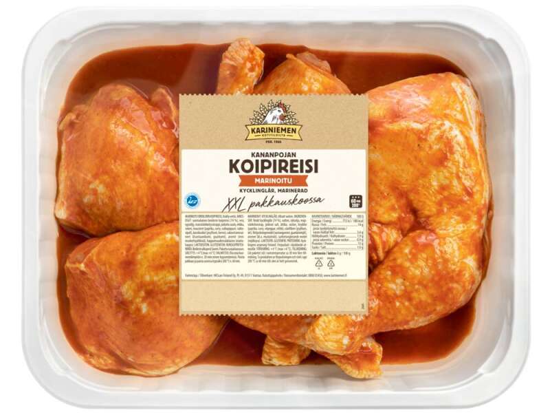 Kariniemen Kananpojan koipireisi marinoitu Kariniemen Kananpojan koipireisi marinoitu