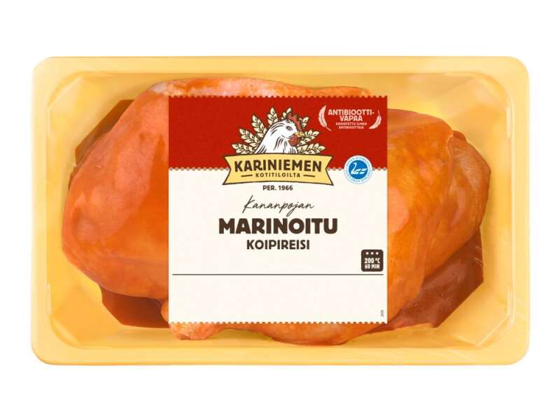 Kariniemen Kananpojan Koipireisi marinoitu Kariniemen Kananpojan Koipireisi marinoitu