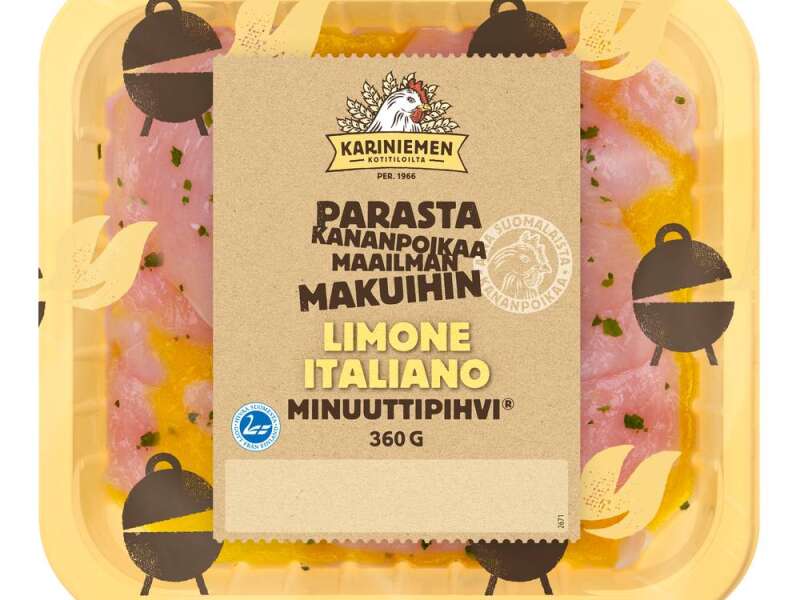 Kariniemen Kananpojan Minuuttipihvi Limone Italiano Kariniemen Kananpojan Minuuttipihvi Limone Italiano