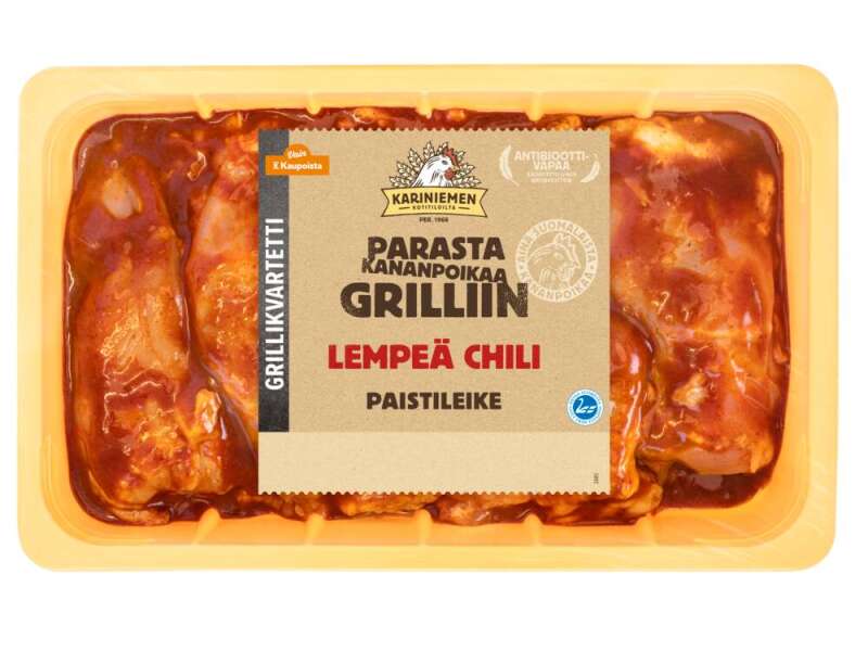 Kariniemen Kananpojan paistileike Lempeä Chili Kariniemen Kananpojan paistileike Lempeä Chili