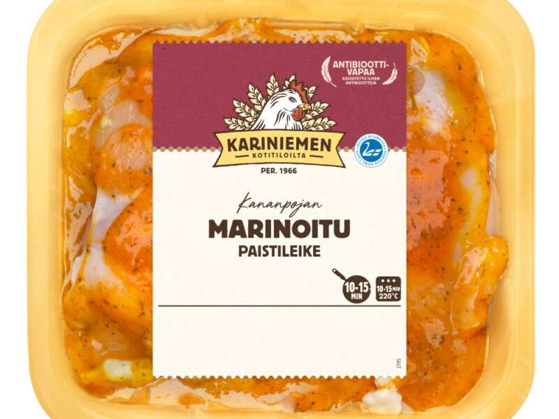 Kariniemen Kananpojan Paistileike marinoitu Kariniemen Kananpojan Paistileike marinoitu