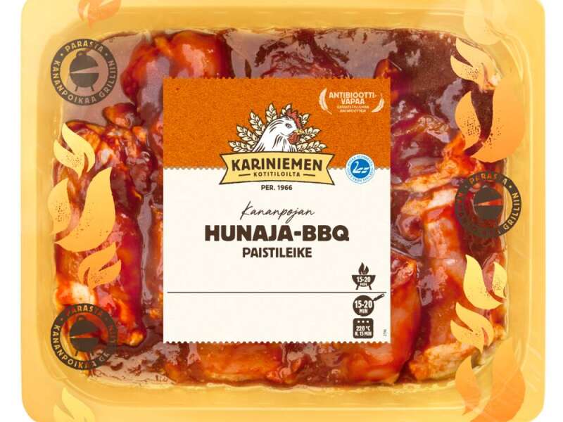 Kariniemen Kananpojan paistileike hunaja-bbq Kariniemen Kananpojan paistileike hunaja-bbq