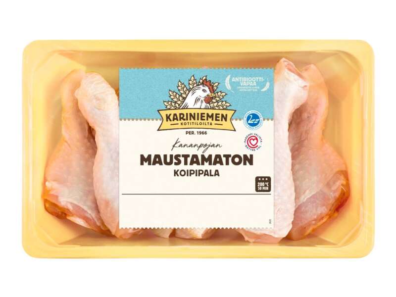 Kariniemen Kananpojan Koipipala maustamaton Kariniemen Kananpojan Koipipala maustamaton
