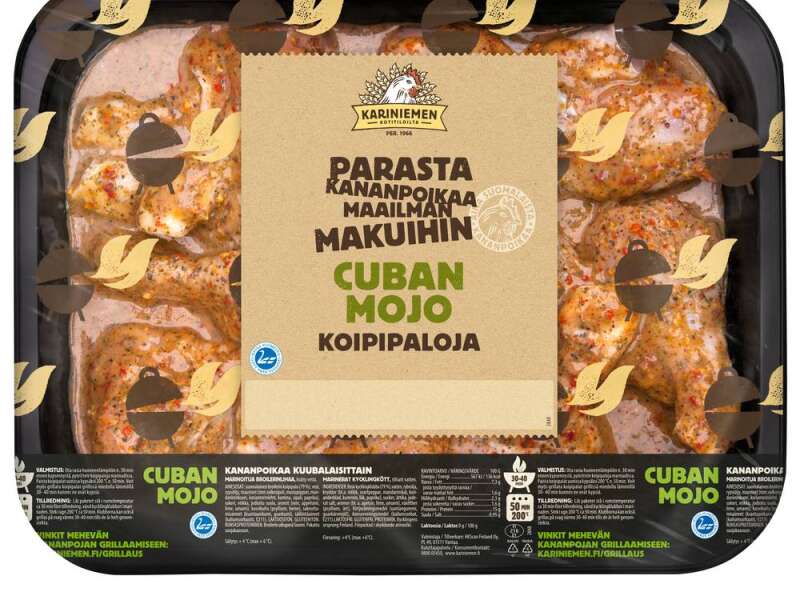 Kariniemen Kananpojan koipipala Cuban Mojo Kariniemen Kananpojan koipipala Cuban Mojo