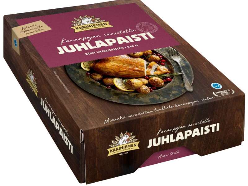 Kariniemen Kananpojan Savustettu Juhlapaisti Kariniemen Kananpojan Savustettu Juhlapaisti