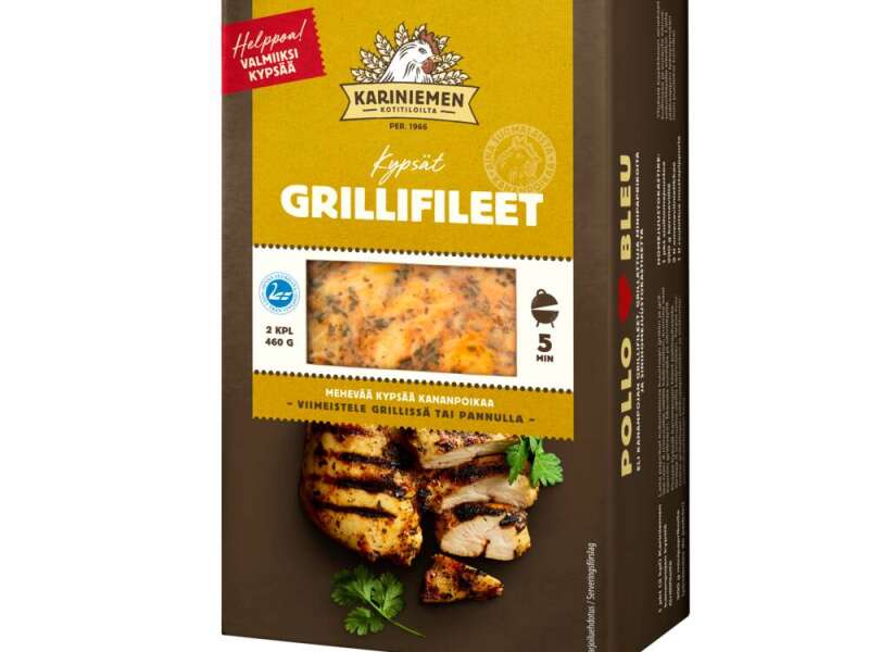 Kariniemen Kananpojan Kypsät grillifileet Kariniemen Kananpojan Kypsät grillifileet