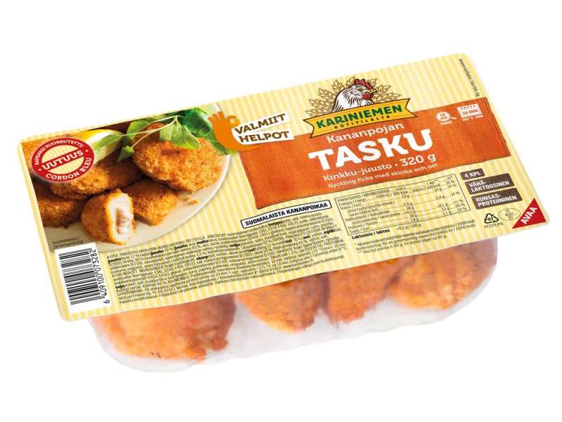 Kariniemen Kananpojan Tasku kinkku-juusto Kariniemen Kananpojan Tasku kinkku-juusto