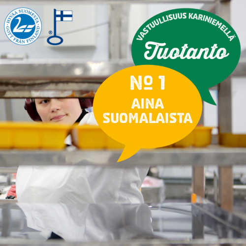 1) Aina suomalaista