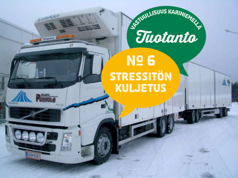 6) Stressitön kuljetus