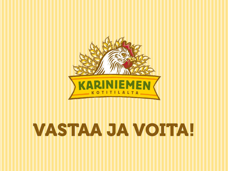 Kariniemen Facebook- ja Instagram-kilpailujen säännöt